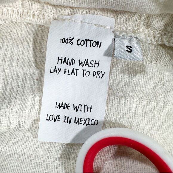 Jen’s Pirate Booty Size S Ollie Jumpsuit Boho Wide Leg in Color Jibarita Natural - Picture 10 of 16